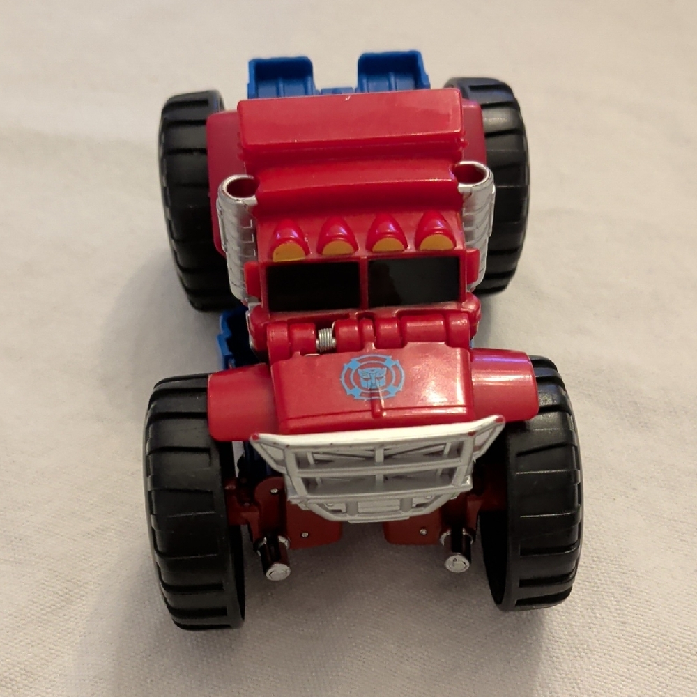 Optimus Prime Transformers Red and Blue Toy Truck